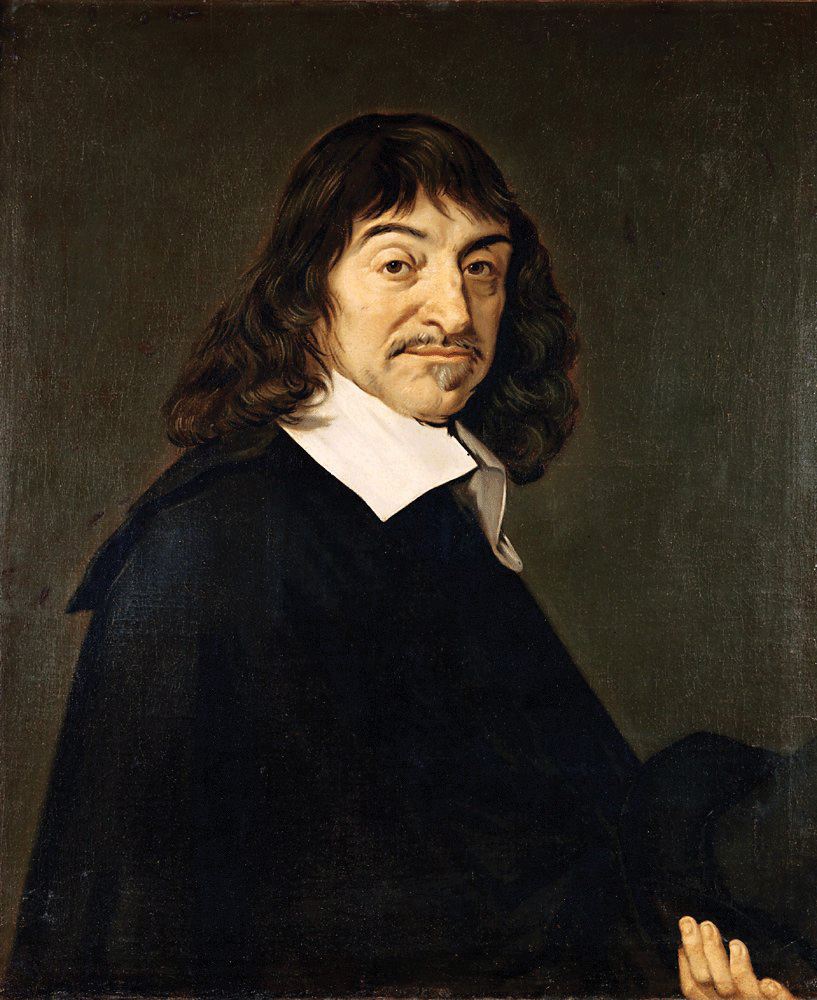 This painting is a portait of René Descartes.