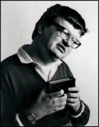 This picture shows a portait of Kim Peek.